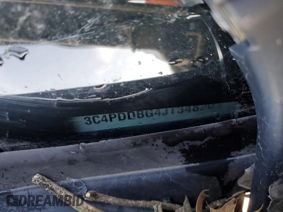 2018 Dodge Journey SXT with VIN 3C4PDDBG4JT348201, listed as a Copart auction lot 51427535 with 117,066 mi miles and Salvage title. Bid and sale history available at DreamBid. Image 15.