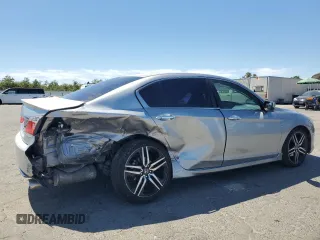 2016 Honda Accord Sport z VIN 1HGCR2F5XGA119360, wystawiony jako Copart lot #65833535 z przebiegiem 165 068 mil mil oraz Szkoda całkowita • Salvage title. Historia ofert i sprzedaży dostępna na DreamBid. Obrazek 3.