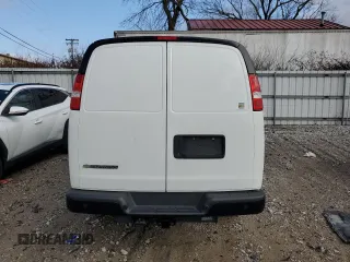 2023 Chevrolet Express Cargo z VIN 1GCWGAFP4P1260339, wystawiony jako Copart lot #41892865 z przebiegiem 7 185 mil mil oraz Nie do naprawy • Non repairable. Historia ofert i sprzedaży dostępna na DreamBid. Obrazek 6.