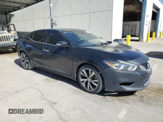 2017 Nissan Maxima SV with VIN 1N4AA6AP5HC416965, listed as a Copart auction lot 54491895 with 161,325 mi miles and Salvage title. Bid and sale history available at DreamBid. Image 4.