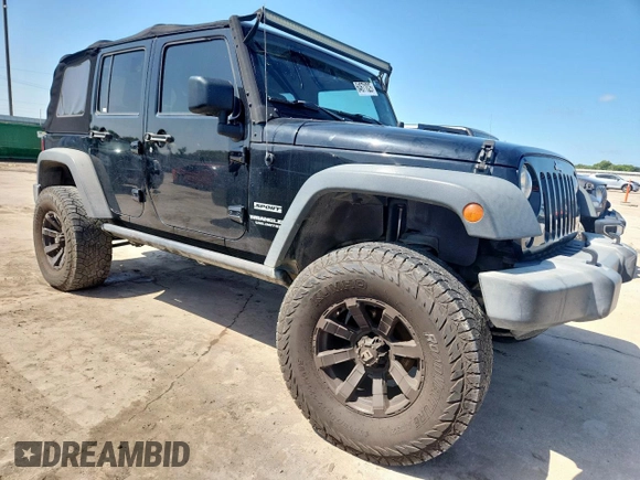2016 Jeep Wrangler Unlimited Freedom with VIN 1C4BJWDG2GL115627, listed as a Copart auction lot 64671025 with 187,524 mi miles and Clean title. Bid and sale history available at DreamBid. Image 4.