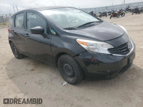 2015 Nissan Note SV with VIN 3N1CE2CP6FL377689, listed as a Copart auction lot 53904185 with Not Provided miles and Clean Title. Bid and sale history available at DreamBid. Image 4.