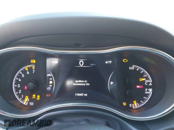 2016 Jeep Grand Cherokee Limited 75th Anniversary with VIN 1C4RJFBT9GC400873, listed as a IAAI auction lot 41834112 with 110,457 mi miles and . Bid and sale history available at DreamBid. Image 7.