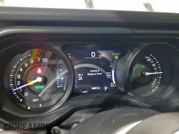 2024 Jeep Wrangler Sahara with VIN 1C4RJXP65RW331514, listed as a Copart auction lot 56888935 with 18,507 mi miles and Clean Title. Bid and sale history available at DreamBid. Image 9.