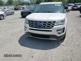 2017 Ford Explorer XLT with VIN 1FM5K8D84HGB59052, listed as a Copart auction lot 53406145 with 107,031 mi miles and Salvage Title. Bid and sale history available at carsss.com. Image 12.
