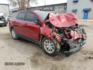 2022 Chevrolet Equinox LT z VIN 3GNAXUEV9NL213882, wystawiony jako Copart lot #44521165 z przebiegiem 173 737 mil mil oraz Szkoda całkowita • Salvage title. Historia ofert i sprzedaży dostępna na DreamBid. Obrazek 4.