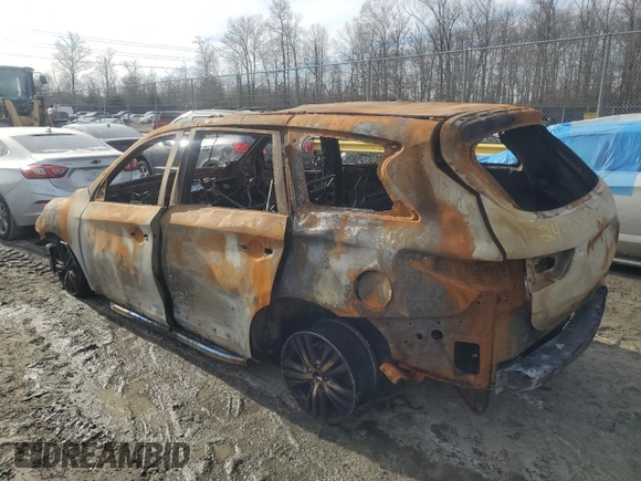 2018 Infiniti QX60 with VIN 5N1DL0MM8JC501672, listed as a Copart auction lot 48452055 with Not Provided miles and Non Repairable. Bid and sale history available at DreamBid. Image 2.