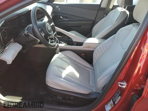 2024 Hyundai Elantra Limited with VIN KMHLP4DG7RU792124, listed as a Copart auction lot 48711795 with 14,820 mi miles and Salvage Title. Bid and sale history available at DreamBid. Image 7.