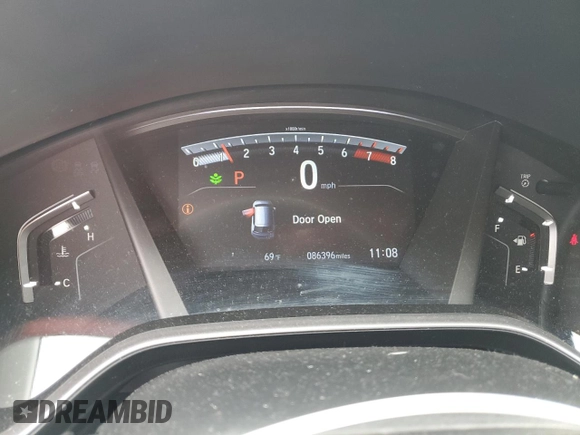 2020 Honda CR-V EX-L with VIN 2HKRW1H82LH416905, listed as a Copart auction lot 52243065 with 86,396 mi miles and Clean title. Bid and sale history available at DreamBid. Image 9.
