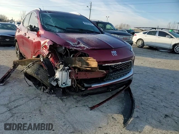 2024 Buick Encore GX Avenir with VIN KL4AMGSL6RB073085, listed as a Copart auction lot 86503654 with 4,528 mi miles and Salvage title. Bid and sale history available at DreamBid. Image 11.