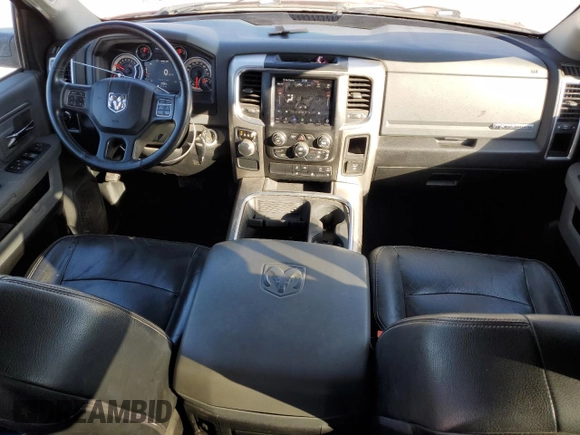 2018 Ram 1500 Big Horn with VIN 3C6RR6LT0JG145890, listed as a Copart auction lot 41678025 with 156,380 mi miles and Salvage title. Bid and sale history available at DreamBid. Image 8.