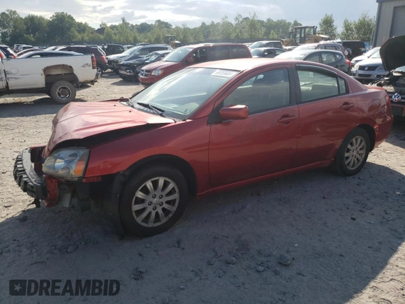 2009 Mitsubishi Galant ES z VIN 4A3AB36F89E036799, wystawiony jako Copart lot #66855604 z przebiegiem 242 541 mil mil oraz Szkoda całkowita • Salvage title. Historia ofert i sprzedaży dostępna na DreamBid. Obrazek 1.