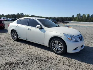 2012 Infiniti G25 Journey with VIN JN1DV6AP2CM701169, listed as a Copart auction lot 52416485 with 147,748 mi miles and Salvage Title. Bid and sale history available at DreamBid. Image 4.