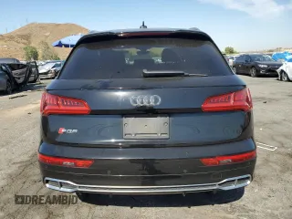 2018 Audi SQ5 Premium Plus with VIN WA1A4AFY6J2211473, listed as a Copart auction lot 60743074 with Not Provided miles and Salvage Title. Bid and sale history available at DreamBid. Image 6.