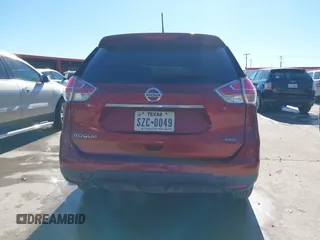 2015 Nissan Rogue SV with VIN KNMAT2MV9FP552979, listed as a IAAI auction lot 41412809 with 235,127 mi miles. Bid and sale history available at carsss.com. Image 16.