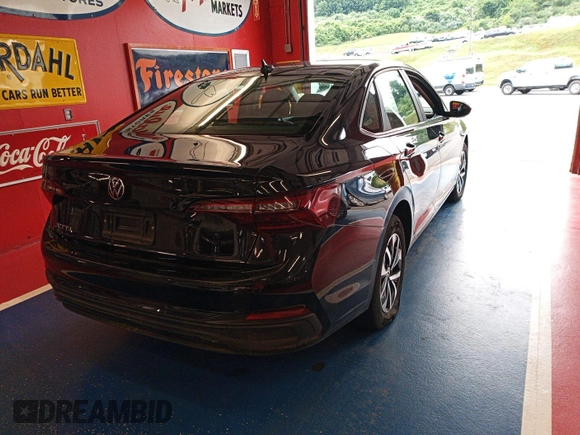 2024 Volkswagen Jetta S with VIN 3VW5M7BU3RM042060, listed as a IAAI auction lot 42734023 with 27,927 mi miles and . Bid and sale history available at DreamBid. Image 32.