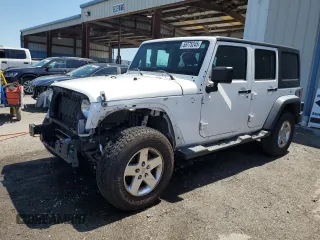 2013 Jeep Wrangler Unlimited Sport with VIN 1C4BJWDG7DL630912, listed as a Copart auction lot 58775245 with 66,073 mi miles and Salvage title. Bid and sale history available at DreamBid. Image 1.