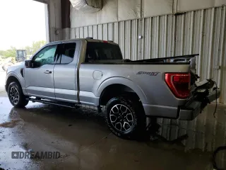 2021 Ford F-150 XL with VIN 1FTEX1EP6MFC95394, listed as a Copart auction lot 56753255 with 57,647 mi miles and Non repairable. Bid and sale history available at DreamBid. Image 2.