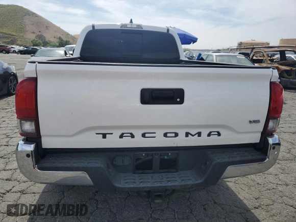 2020 Toyota Tacoma SR5 with VIN 3TMBZ5DN3LM027258, listed as a Copart auction lot 54068424 with 37,138 mi miles and Salvage title. Bid and sale history available at DreamBid. Image 6.