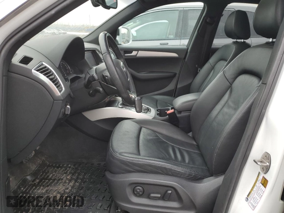 2010 Audi Q5 with VIN WA1MKCFP7AA074734, listed as a Copart auction lot 48619855 with 163,044 mi miles and Salvage title. Bid and sale history available at DreamBid. Image 7.