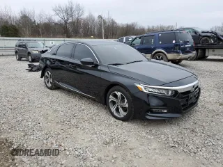 2018 Honda Accord EX with VIN 1HGCV1F42JA260038, listed as a Copart auction lot 44267305 with 59,176 mi miles and Salvage Title. Bid and sale history available at DreamBid. Image 4.