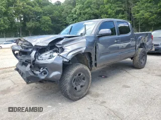 2022 Toyota Tacoma SR with VIN 3TYAX5GN2NT046114, listed as a Copart auction lot 61281875 with 57,726 mi miles and Salvage title. Bid and sale history available at DreamBid. Image 1.