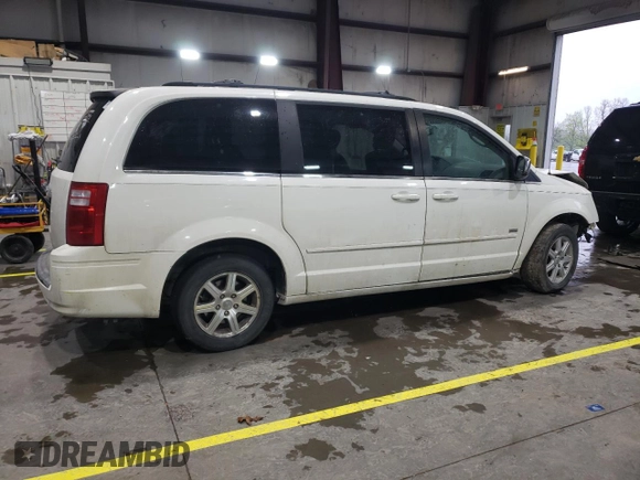 2008 Chrysler Town & Country Touring with VIN 2A8HR54P78R768842, listed as a Copart auction lot 51299365 with 174,338 mi miles and Salvage Title. Bid and sale history available at carsss.com. Image 3.