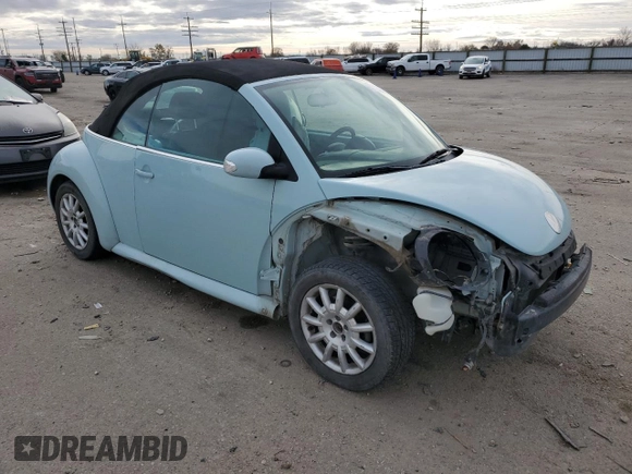 2004 Volkswagen Beetle with VIN 3VWCM21Y64M310431, listed as a Copart auction lot 82449604 with 166,974 mi miles and Salvage Title. Bid and sale history available at DreamBid. Image 4.