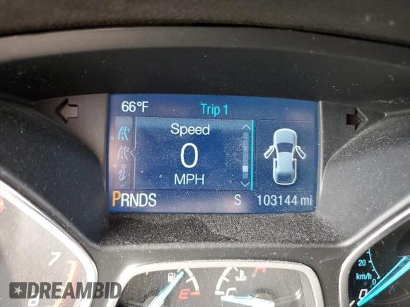 2015 Ford Escape SE with VIN 1FMCU0GX6FUA78428, listed as a Copart auction lot 63055212 with 103,144 mi miles and Salvage Title. Bid and sale history available at carsss.com. Image 8.