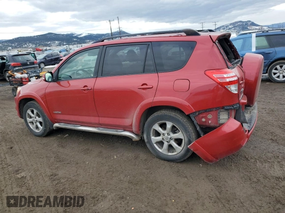 2010 Toyota RAV4 Limited with VIN JTMDK4DV6AD013127, listed as a Copart auction lot 47654335 with 191,935 mi miles and Clean title. Bid and sale history available at DreamBid. Image 2.