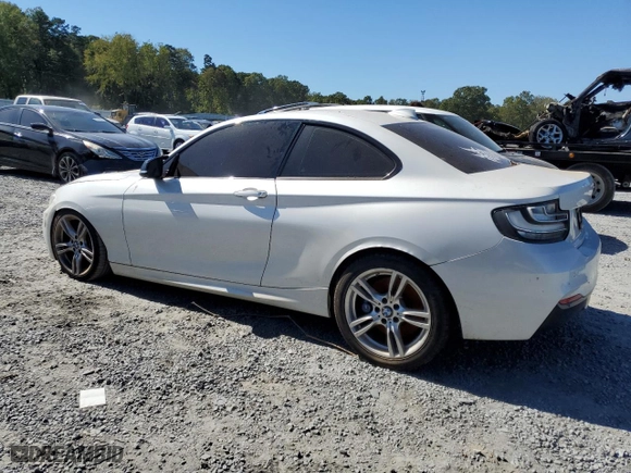 2017 BMW 2 Series M240i with VIN WBA2G1C30HV639149, listed as a Copart auction lot 75680284 with 0 mi miles and Salvage Title. Bid and sale history available at carsss.com. Image 2.