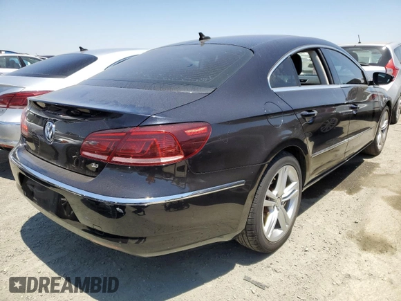 2013 Volkswagen CC VR6 Lux with VIN WVWHU7AN3DE500852, listed as a Copart auction lot 60273584 with 173,606 mi miles and Salvage Title. Bid and sale history available at carsss.com. Image 3.