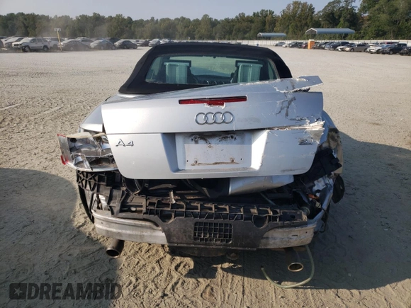 2006 Audi A4 3.0L with VIN WAUDT48H46K007943, listed as a Copart auction lot 70145914 with 63,743 mi miles and Salvage Title. Bid and sale history available at carsss.com. Image 6.