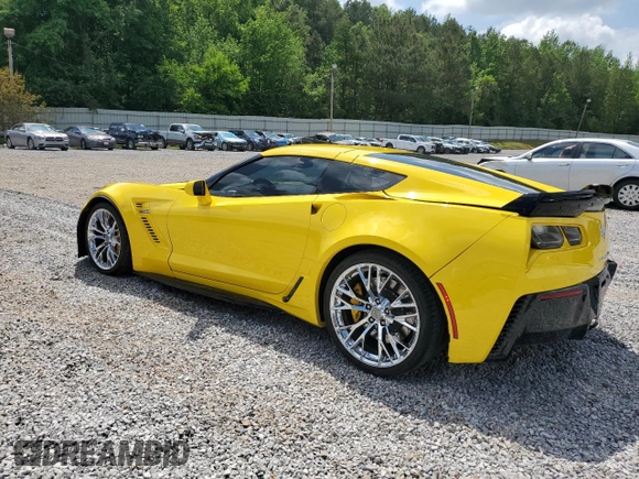 2017 Chevrolet Corvette Z06 1LZ z VIN 1G1YP2D68H5606761, wystawiony jako Copart lot #54241125 z przebiegiem 48 237 mil mil oraz Czysty tytuł • Clean title. Historia ofert i sprzedaży dostępna na DreamBid. Obrazek 2.