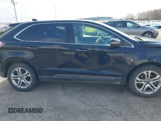 2017 Ford Edge Titanium with VIN 2FMPK4K99HBB57818, listed as a IAAI auction lot 42072809 with 113,124 mi miles. Bid and sale history available at carsss.com. Image 14.
