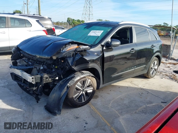 2020 Kia Niro LXS with VIN KNDCB3LC2L5422695, listed as a IAAI auction lot 41881263 with 77,197 mi miles. Bid and sale history available at carsss.com. Image 16.