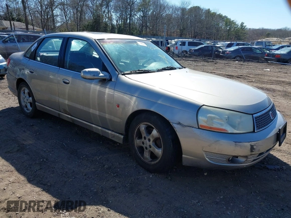 2003 Saturn LS with VIN 1G8JU54F43Y546465, listed as a IAAI auction lot 41896175 with 999,999 mi miles. Bid and sale history available at carsss.com. Image 1.