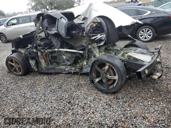 2008 Chevrolet Corvette with VIN 1G1YY26W185121761, listed as a Copart auction lot 88149955 with 0 mi miles and Non Repairable. Bid and sale history available at carsss.com. Image 2.