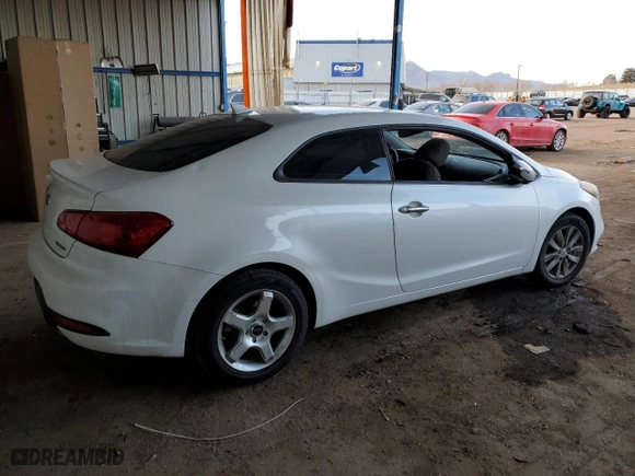 2014 Kia Forte Koup EX with VIN KNAFX6A81E5161154, listed as a Copart auction lot 86497754 with 0 miles and Salvage Title. Bid and sale history available at carsss.com. Image 3.