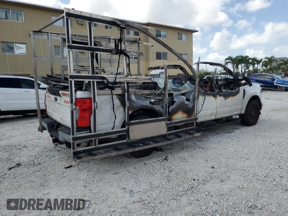 2020 Ford F-250 XL with VIN 1FT7X2A60LEE57276, listed as a Copart auction lot 50904815 with Not provided miles and Non repairable. Bid and sale history available at DreamBid. Image 3.