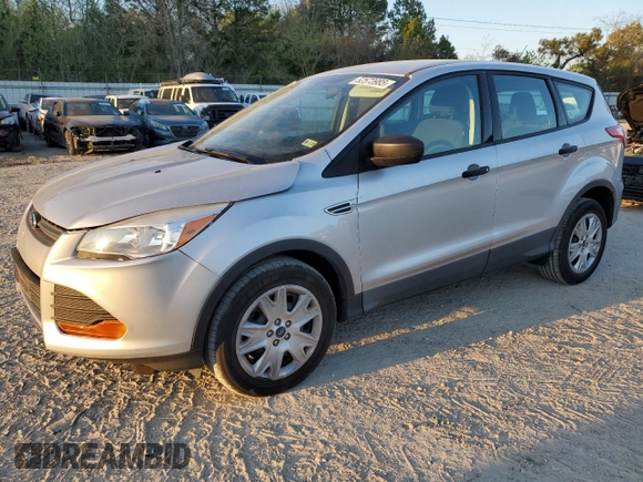 2014 Ford Escape S with VIN 1FMCU0F77EUB23893, listed as a Copart auction lot 52573985 with 101,383 mi miles and Salvage Title. Bid and sale history available at carsss.com. Image 1.