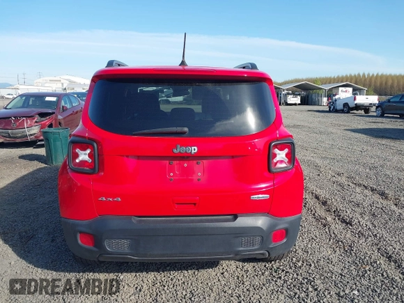 2018 Jeep Renegade Latitude with VIN ZACCJBBB6JPH80554, listed as a IAAI auction lot 42024197 with 69,247 mi miles and . Bid and sale history available at DreamBid. Image 16.