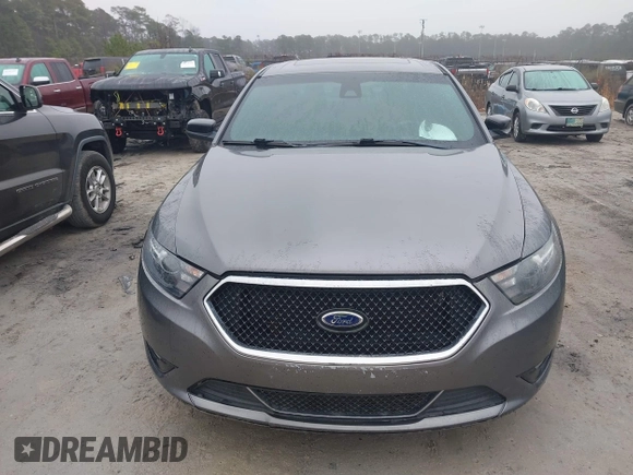 2014 Ford Taurus SHO with VIN 1FAHP2KT0EG171336, listed as a IAAI auction lot 41566688 with 154,328 mi miles. Bid and sale history available at carsss.com. Image 12.