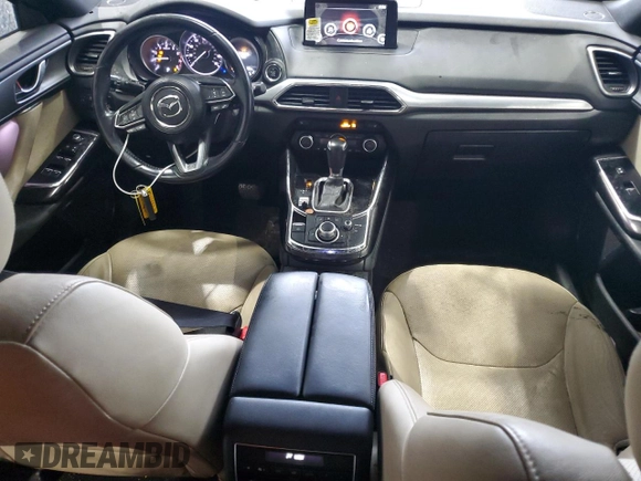 2017 Mazda CX-9 Grand Touring with VIN JM3TCADY9H0135314, listed as a Copart auction lot 45103505 with 133,185 mi miles and Salvage title. Bid and sale history available at DreamBid. Image 8.