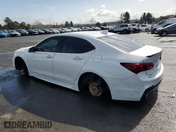 2020 Acura TLX w/A-Spec Pkg with VIN 19UUB1F68LA008392, listed as a Copart auction lot 49164575 with 68,829 mi miles and Salvage Title. Bid and sale history available at carsss.com. Image 2.