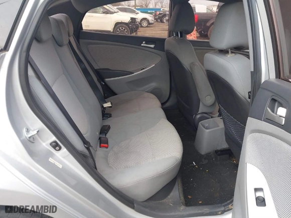 2012 Hyundai Accent GLS with VIN KMHCT4AE5CU242474, listed as a IAAI auction lot 41455547 with 163,199 mi miles. Bid and sale history available at carsss.com. Image 8.
