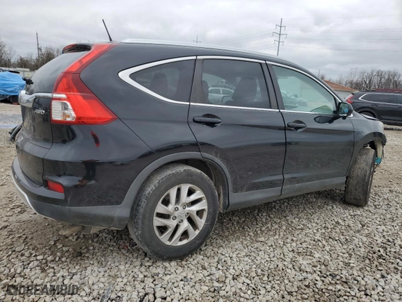 2016 Honda CR-V EX-L with VIN 2HKRM4H71GH718383, listed as a Copart auction lot 51292215 with 154,979 mi miles and Salvage Title. Bid and sale history available at carsss.com. Image 3.