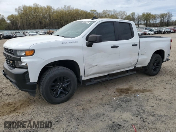 2019 Chevrolet Silverado 1500 Work Truck with VIN 1GCRYAEH3KZ277969, listed as a Copart auction lot 50386125 with 70,657 mi miles and Salvage Title. Bid and sale history available at DreamBid. Image 1.