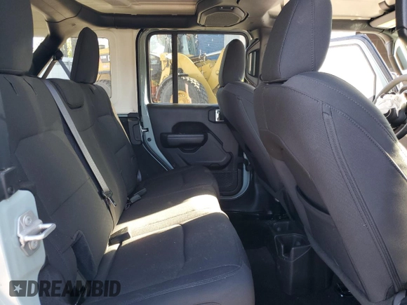 2023 Jeep Wrangler Sport S with VIN 1C4HJXDG5PW623797, listed as a Copart auction lot 50258875 with 16,518 mi miles and Salvage Title. Bid and sale history available at DreamBid. Image 12.