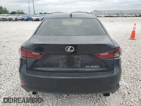 2016 Lexus IS 200t с VIN JTHBA1D23G5009911, выставлен на аукционе Copart как лот 53192545 с пробегом 89 380 миль миль и Списание • Salvage title. История ставок и продаж доступна на DreamBid. Изображение 6.